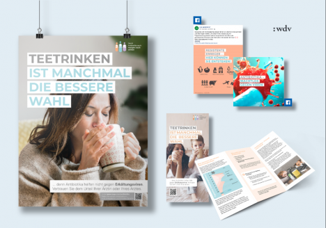 Medien zum Einsatz von Antibiotika - Versicherte werden zu Multiplikatoren